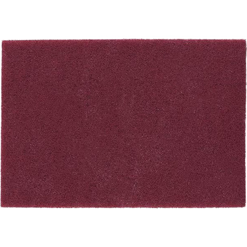 Motor Scrubber MS011-0073-10 Disposable Floor Pad, Stripping, Maroon