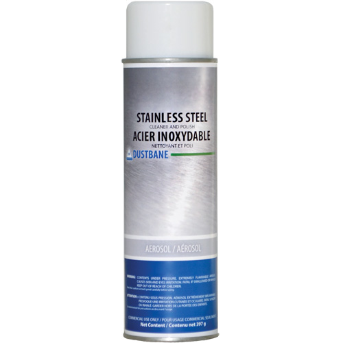 Dustbane 50172 Stainless Steel Cleaner, 396 g, Aerosol Can