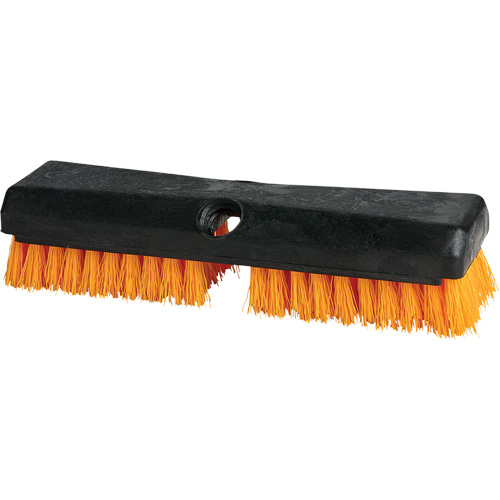 M2 Professional BD-1011 Cleaning Brush, 10" L, Polypropylene Bristles, Black/Red