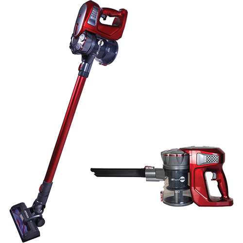 Atrix ACSV-1 Aspirateur-balai sans fil Rapid Red, Sec, 0,5 gal. US (1,89 Litres)