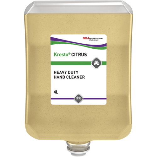 SC Johnson Professional CIT4LTR Savon pour les mains Kresto aux agrumes, Cr&egrave;me, 4 L, Parfum&eacute;