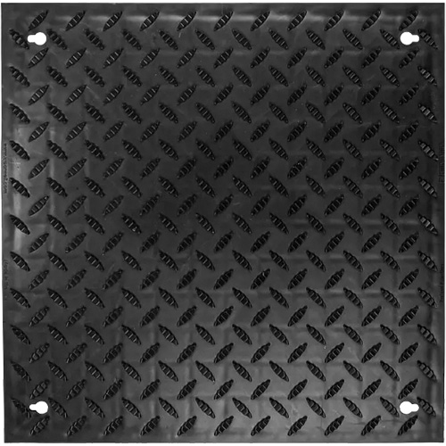 Wearwell F03.18X18BK-CS4 Tuiles &agrave; surface &agrave; relief &agrave; larmes FOUNDATION