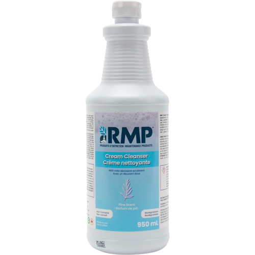 Produits d’entretien RMP JQ711 Nettoyant en cr&egrave;me pour salle de bains, 950 ml, Bouteille
