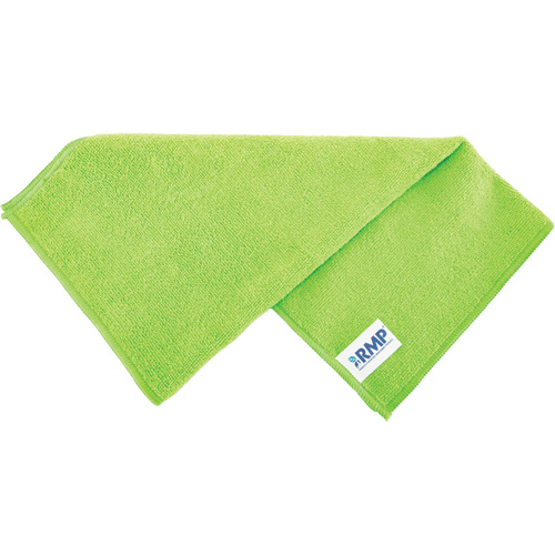 RMP Maintenance Products JQ716 Dusting & Cleaning Cloth, Microfibre, Green