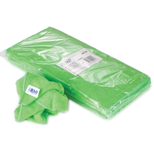 RMP Maintenance Products JQ716 Dusting & Cleaning Cloth, Microfibre, Green
