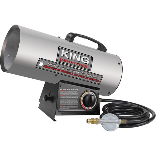 King Canada KPH-60 Forced Air Construction Heater, Contractor, Propane, 60000 BTU/H