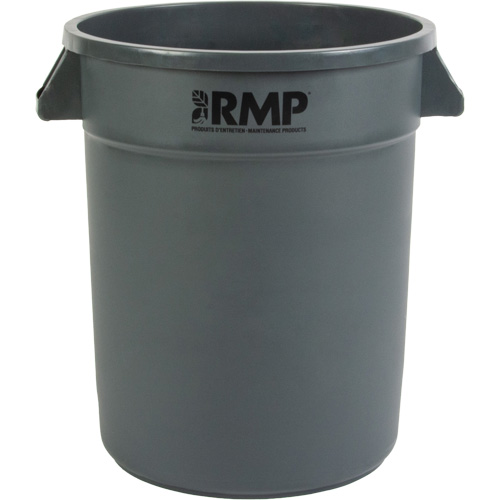 Produits d’entretien RMP JQ745 Bac &agrave; d&eacute;chets, Poly&eacute;thyl&egrave;ne, 20 gal. US