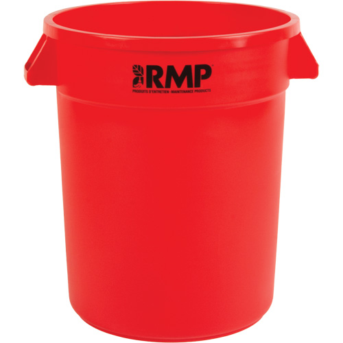 RMP Maintenance Products JQ750 Garbage Bin, Polyethylene, 20 US gal.