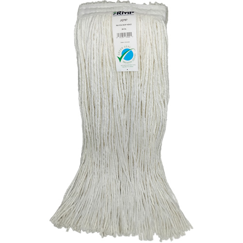 Produits d’entretien RMP JQ787 T&ecirc;te de vadrouille &eacute;troite &agrave; 4 plis, Rayonne, 24 oz, Style Coup&eacute;