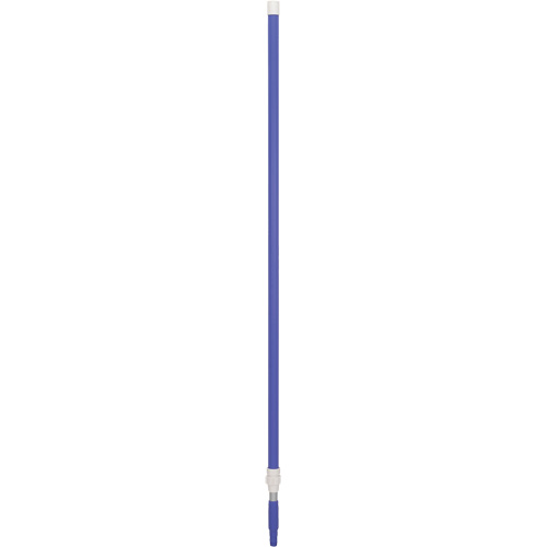 Vikan 29758 Handle, Broom/Brush/Dust Mop/Pad Holder/Scraper/Squeegee/Wet Mop, Purple, Telescopic, 62" - 109-2/5" L