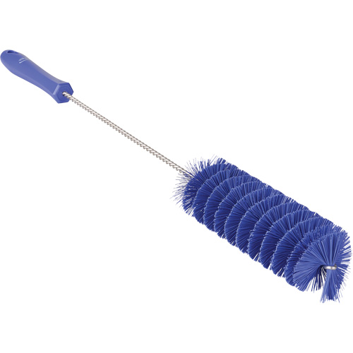 Vikan 53798 Tube Brush, Medium Bristles, 19-7/10" Long, Purple