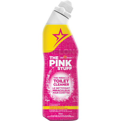 The Pink Stuff 824994 Gel nettoyant pour toilettes au parfum fruit&eacute;, 750 ml, Bouteille