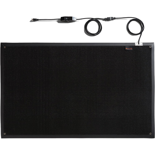 Heattrak HTP48-10B Tapis chauffant de d&eacute;neigement industriel PRO pour passages pour pi&eacute;tons de la s&eacute;rie HTP, Couloir, 48" la x 10' l