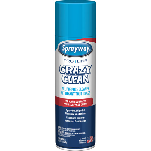 Sprayway SPRA57598 Pro Line Crazy Clean&reg; All Purpose Crazy Cleaner, 19 oz., Aerosol Can