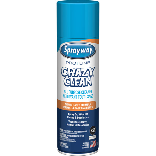 Sprayway SPRA57179 Pro Line Crazy Clean&reg; All Purpose Cleaner, 19 oz., Aerosol Can