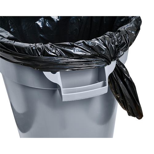 M2 Professional WM-PRH3232-G Grey Titan Garbage Container, Plastic, 32 US gal.