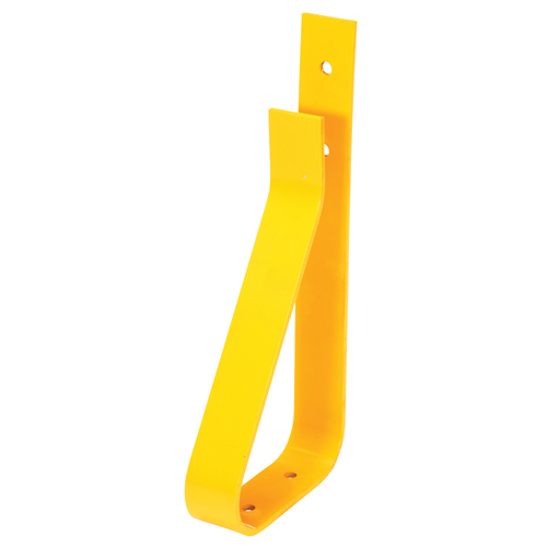 Vestil GR-H2R-SP Rail Post, Steel, 10-3/4" L x 24" H, Yellow