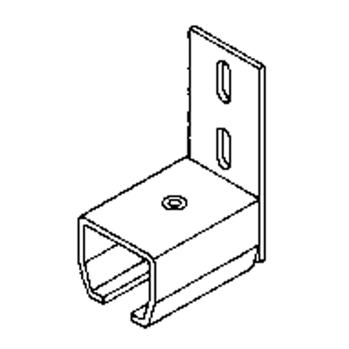 Duratrack 16EMU Curtain Partition Wall Mount End Connector
