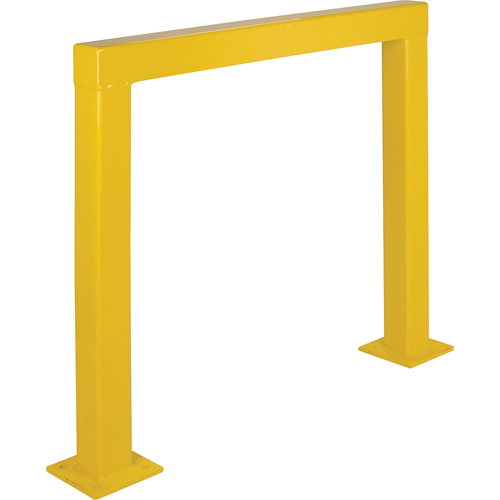 KLETON KD139 Safety Guards, 4' W x 3.5' H, Yellow