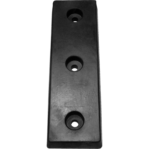 Ideal Warehouse Innovations 26-1120 Molded Rubber Dock Guards, Rubber, 30" W x 4" D x 10" H