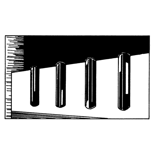 Ideal Warehouse Innovations 26-1130 D&eacute;fenses de quai en caoutchouc refoul&eacute;, Caoutchouc, 4-1/2" la x 12" lo x 3-3/4" p