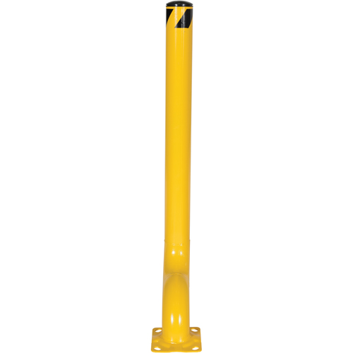 Vestil OBOL-53-4.5 Borne d&eacute;sax&eacute;e, Acier, 54" h x 4-1/2" la, Jaune