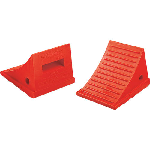 CHECKERS INDUSTRIAL PRODUCTS General Purpose Wheel Chocks, Polyurethane