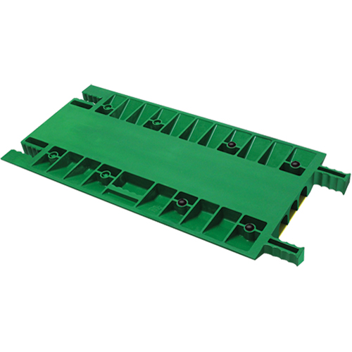 Checkers Industrial Products GG3X225-Y/GRY Protecteur de c&acirc;ble pour charges l&eacute;g&egrave;res Grip Guard, 3 canaux, 36" lo x 18,2" la x 2,67" h