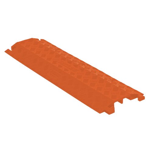 Checkers Industrial Products FL2X1.75-O Protecteur de c&acirc;bles Fastlane, 2 canaux, 36" lo x 10,75" la x 1,5" h