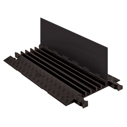 Checkers Industrial Products GD5X125-B/B Protecteur de c&acirc;bles Guard Dog, 5 canaux, 36" lo x 50" la x 1,875" h
