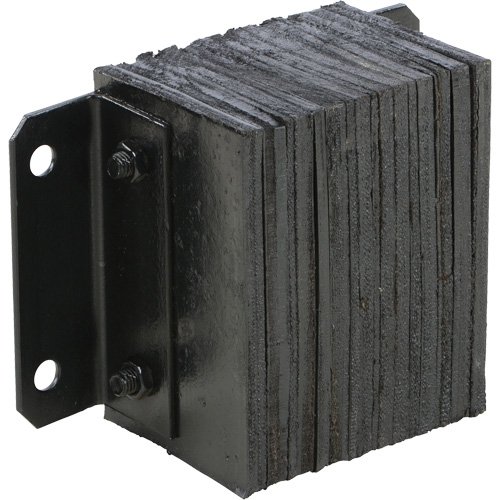 Vestil 1012-6 Butoir de quai lamell&eacute;, Horizontal, Caoutchouc, 12" la x 6" p x 10" h