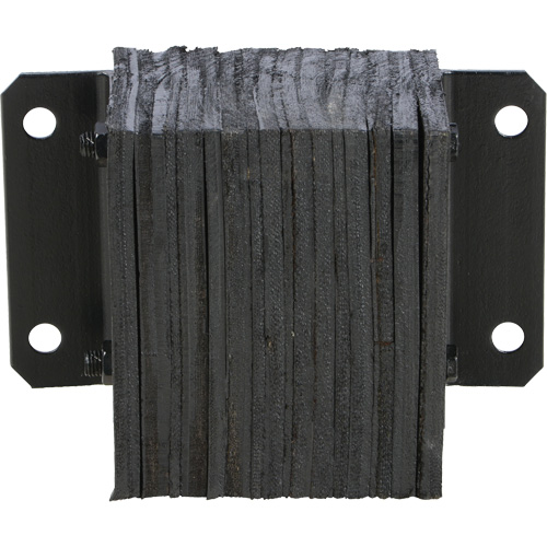 Vestil 1012-6 Butoir de quai lamell&eacute;, Horizontal, Caoutchouc, 12" la x 6" p x 10" h