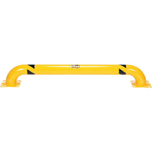 Vestil LPRO-60-9-4 Low Profile Rack Guard, 5.3' W x 0.74' H, Yellow