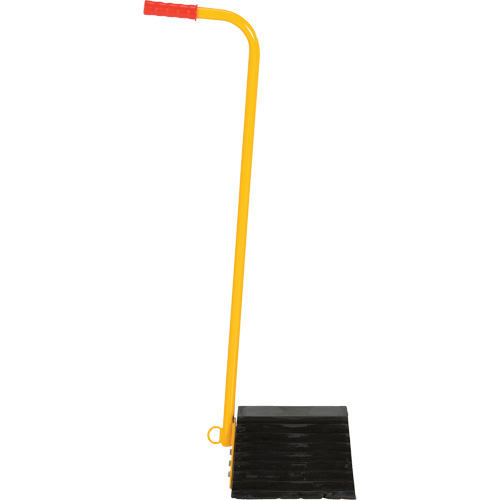 Vestil RWC-8-ERGO Cale de roue avec poign&eacute;e ergonomique, 9-1/4" x 8" x 6", Noir
