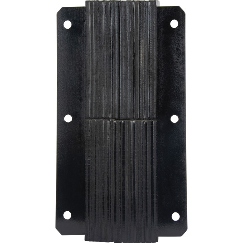 KLETON KI321 Laminated Dock Bumpers, Vertical, Rubber, 11" W x 4" D x 24" H