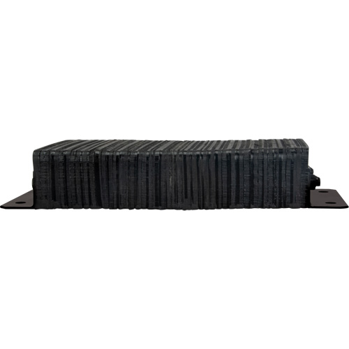 KLETON KI325 Butoirs de quai lamell&eacute;s, Horizontal, Caoutchouc, 24" la x 4" p x 12" h