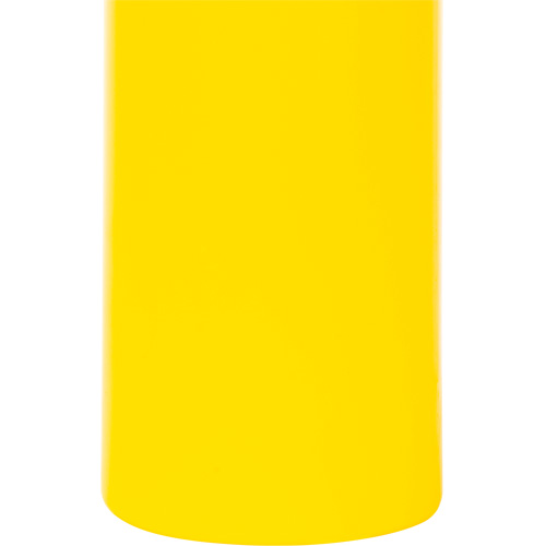 KLETON KI327 Capuchon en poly&eacute;thyl&egrave;ne pour borne de protection, 4-1/2" dia. x 52" l, Rouge/Jaune