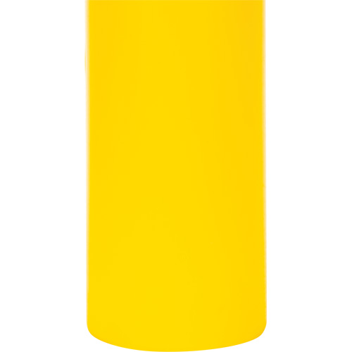 KLETON KI328 Capuchon en poly&eacute;thyl&egrave;ne pour borne de protection, 4-1/2" dia. x 64" l, Rouge/Jaune
