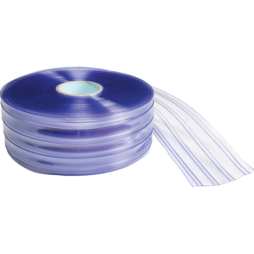 KLETON KI335 Ribbed Strip Curtain, 164' x 12" x 0.12"