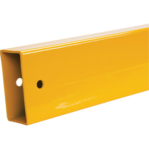 KLETON KI385 Lift-Out Light-Duty Guard Rail, Steel, 10' L x 4" H, Safety Yellow