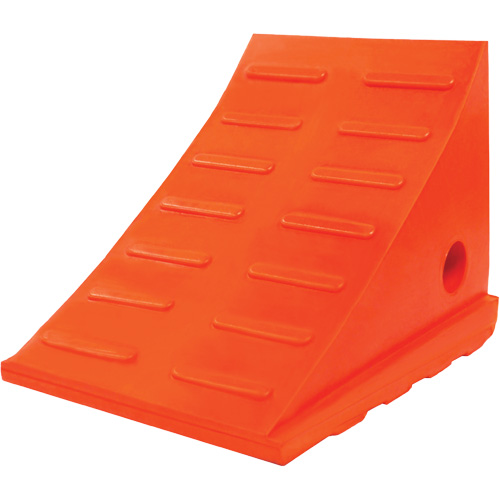 TORO WC-UO650 35 Ton General Purpose Wheel Chock, Urethane, Orange