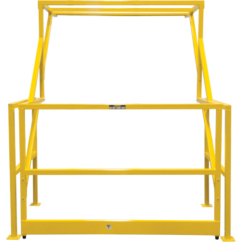 KLETON KI404 Barri&egrave;re de s&eacute;curit&eacute; pour mezzanine, 70" lo x 77" ha, 78" &eacute;lev&eacute;e, Jaune