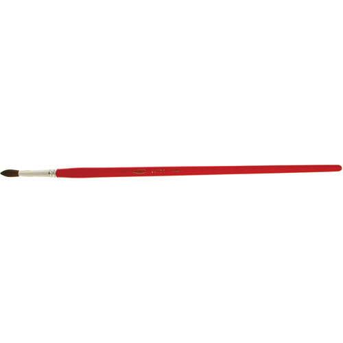Osborn 0007400400 Pinceau de forme ronde pour marquage, Largeur de la brosse de 7/32", Soie de chameau, Manche &agrave; Bois