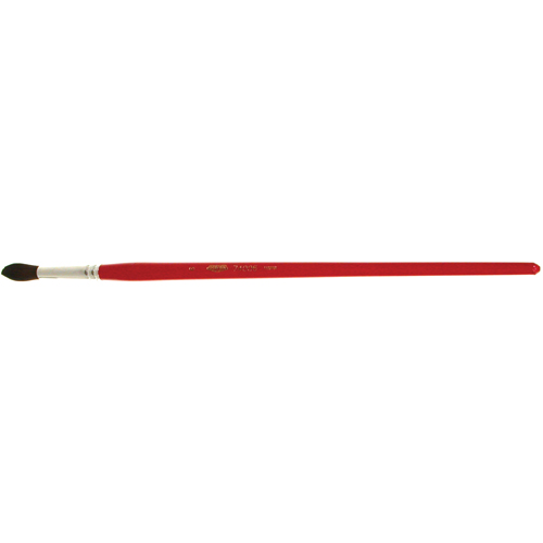 Osborn 0007400600 Pinceau de forme ronde pour marquage, Largeur de la brosse de 9/32", Soie de chameau, Manche &agrave; Bois