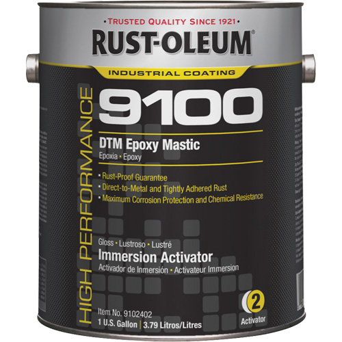 Rust-Oleum 9101402 Activateur standard pour mastic &eacute;poxy DTM du syst&egrave;me 9100, Gallon