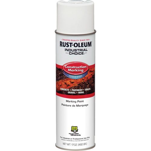Rust-Oleum 264692 Water Based Marking Paint, 17 oz., Aerosol Can