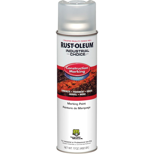RUSTOLEUM Water Based Marking Paint, Clear, 17 oz., Aerosol Can KP459 ( 264693) Shop Marking