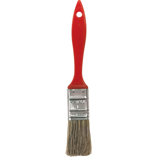 Crown-Meakins I010310 Industrial Grey Bristle Paint Brush, Bristle, Plastic Handle, 1" Width