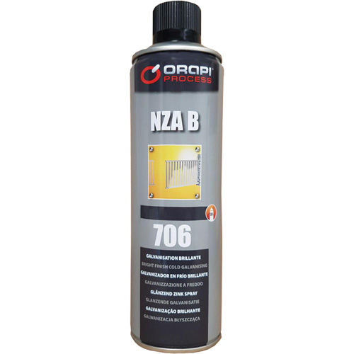 Orapi 706A4 Cold Galvanizing Paint, Aerosol Can