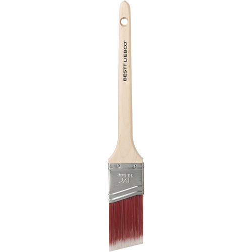 Bestt Liebco 552564200 Master Thin Angle Sash Brush, Poly/Nylon, Wood Handle, 1-1/2" Width
